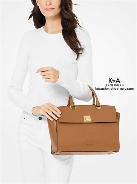 michael kors sylvia bag|Sylvia Medium Crossgrain Leather Satchel .